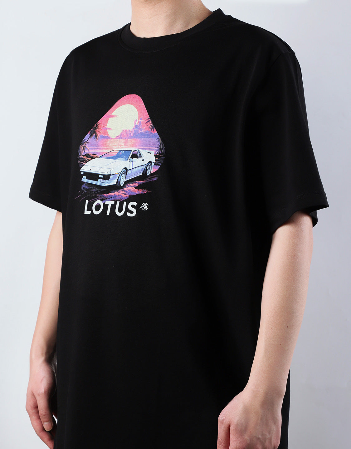 Lotus Retro T-Shirt - Sunset Esprit