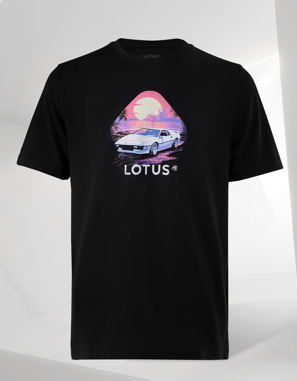 Lotus Retro T-Shirt - Sunset Esprit