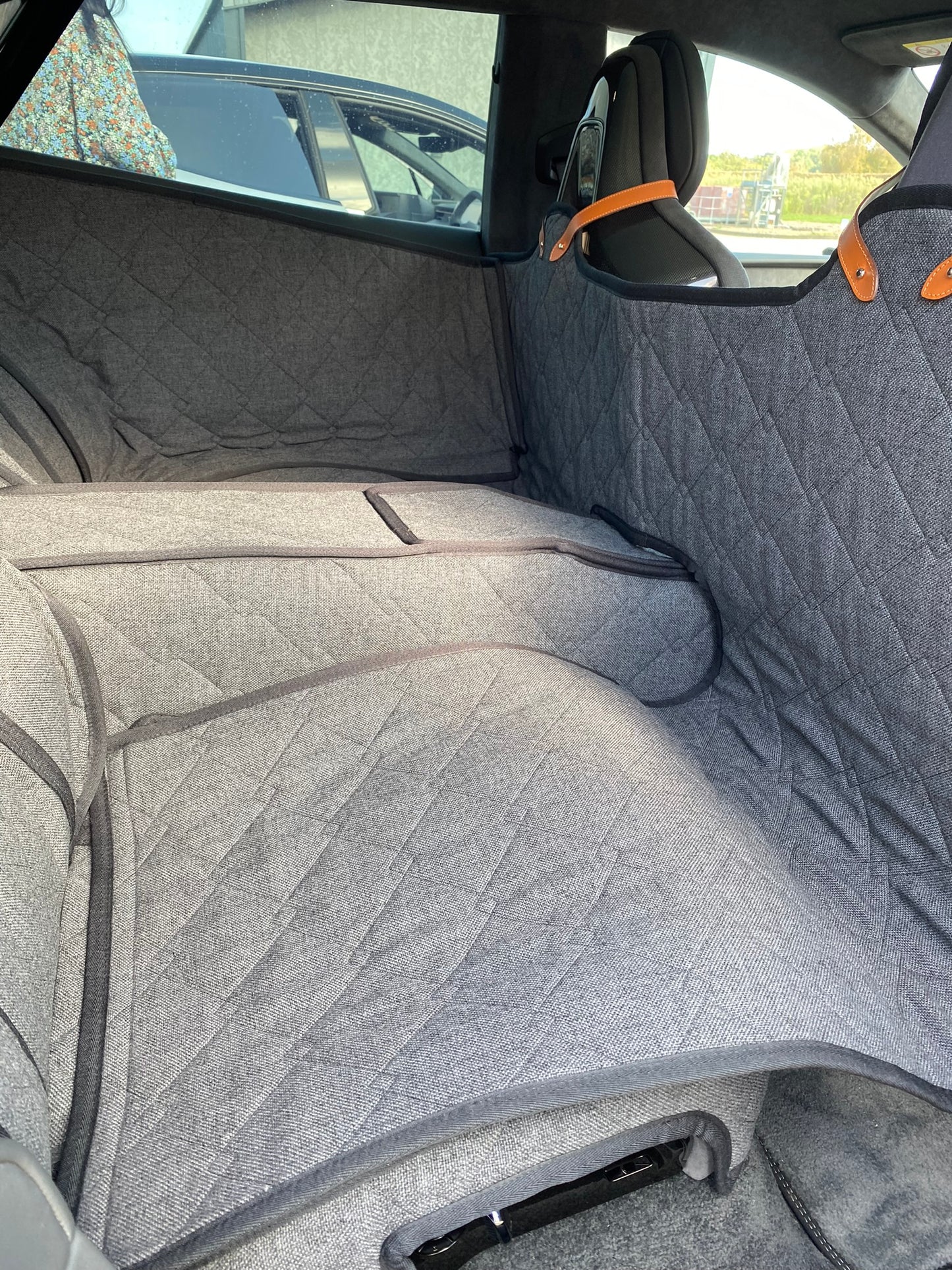 Lotus Emeya Bespoke Rear Seat Liner Protection Cover & Door Card Protectors for Dogs
