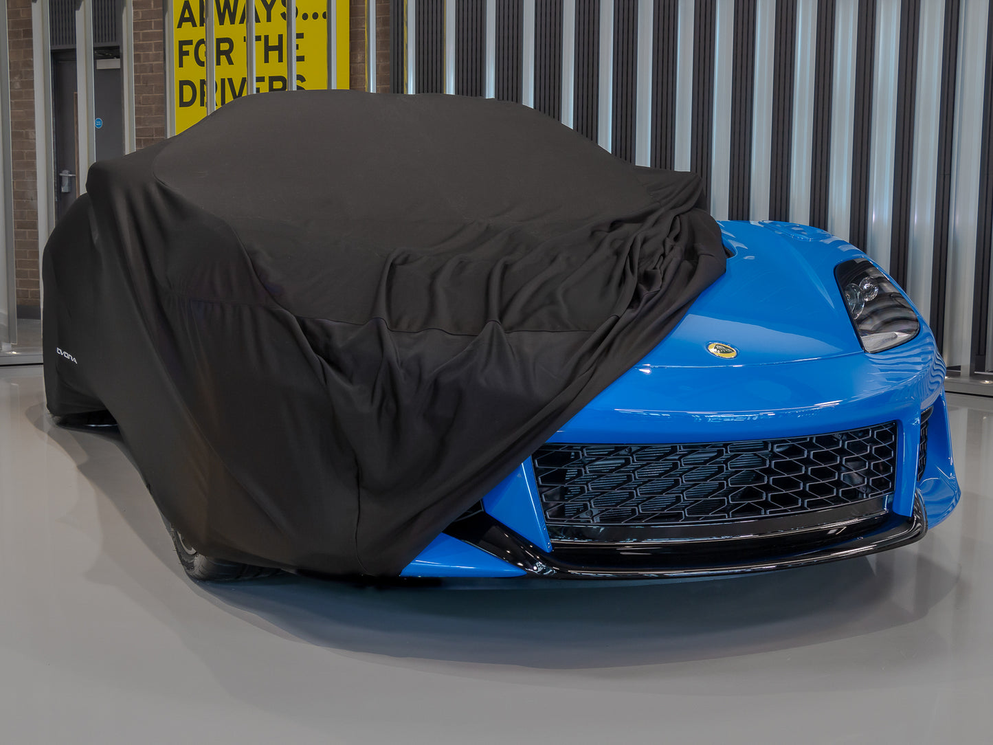 Lotus Evora autohoes voor binnen