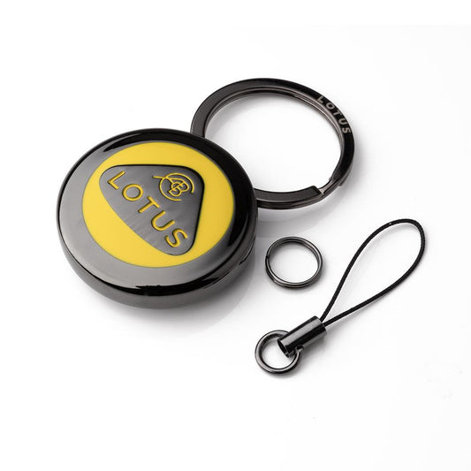 Lotus Drivers Collection Metal Keyring (Black)