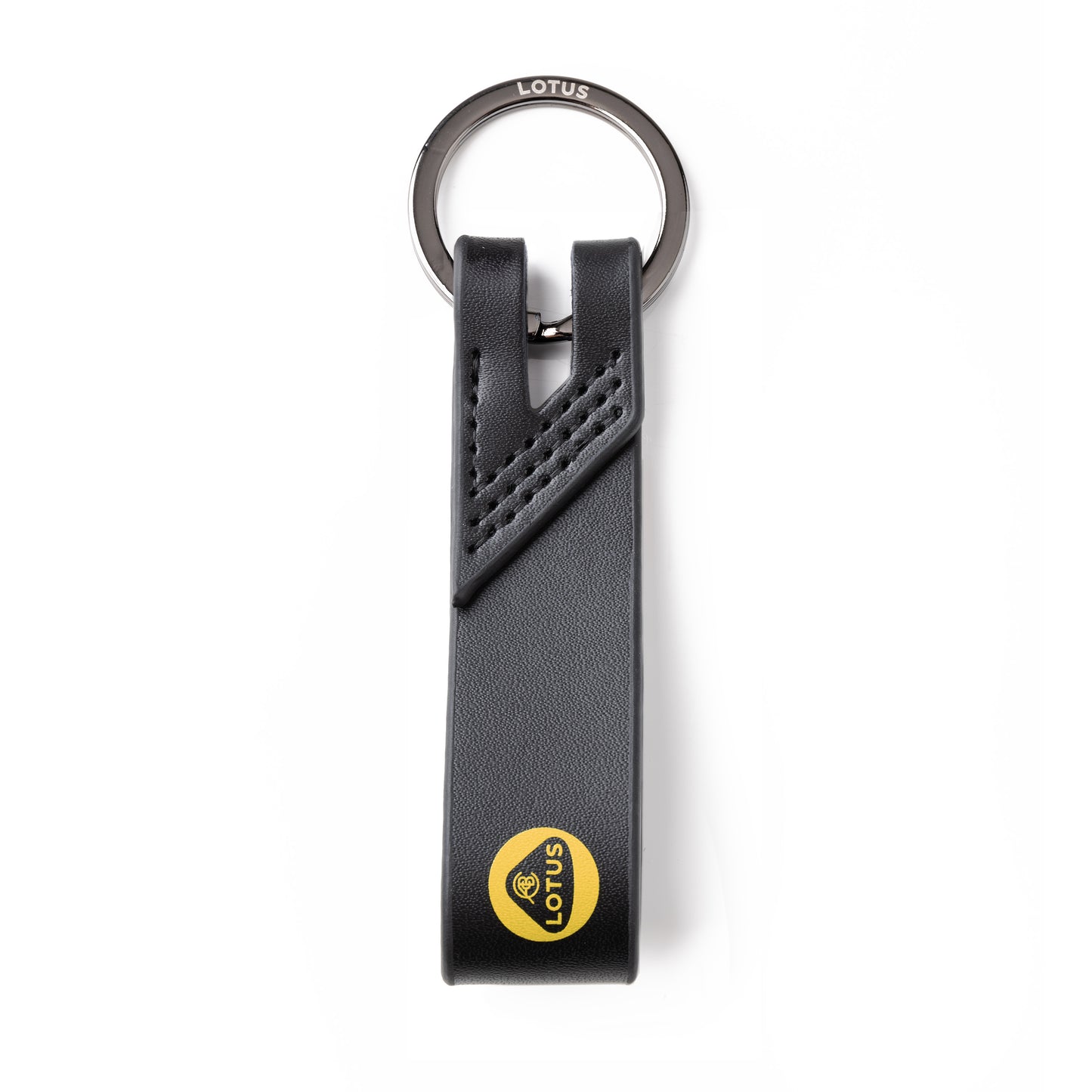 Lotus Drivers Collection Leather Keyring