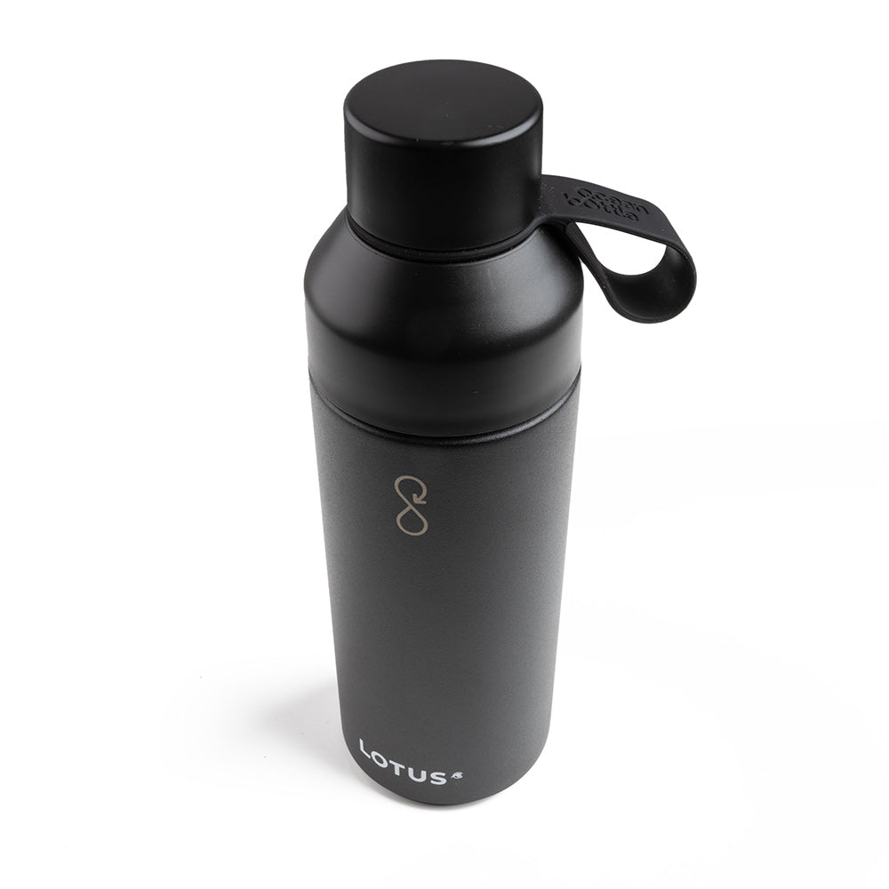 Bouteille avec logo du 75e anniversaire