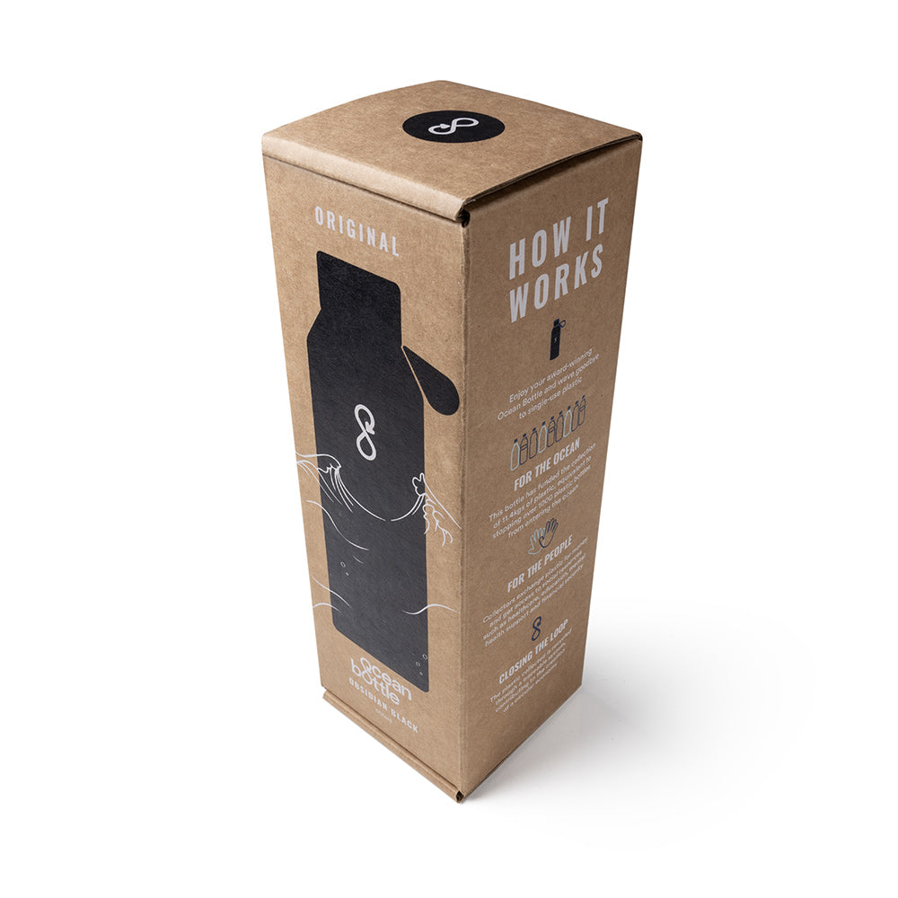 Bouteille avec logo du 75e anniversaire