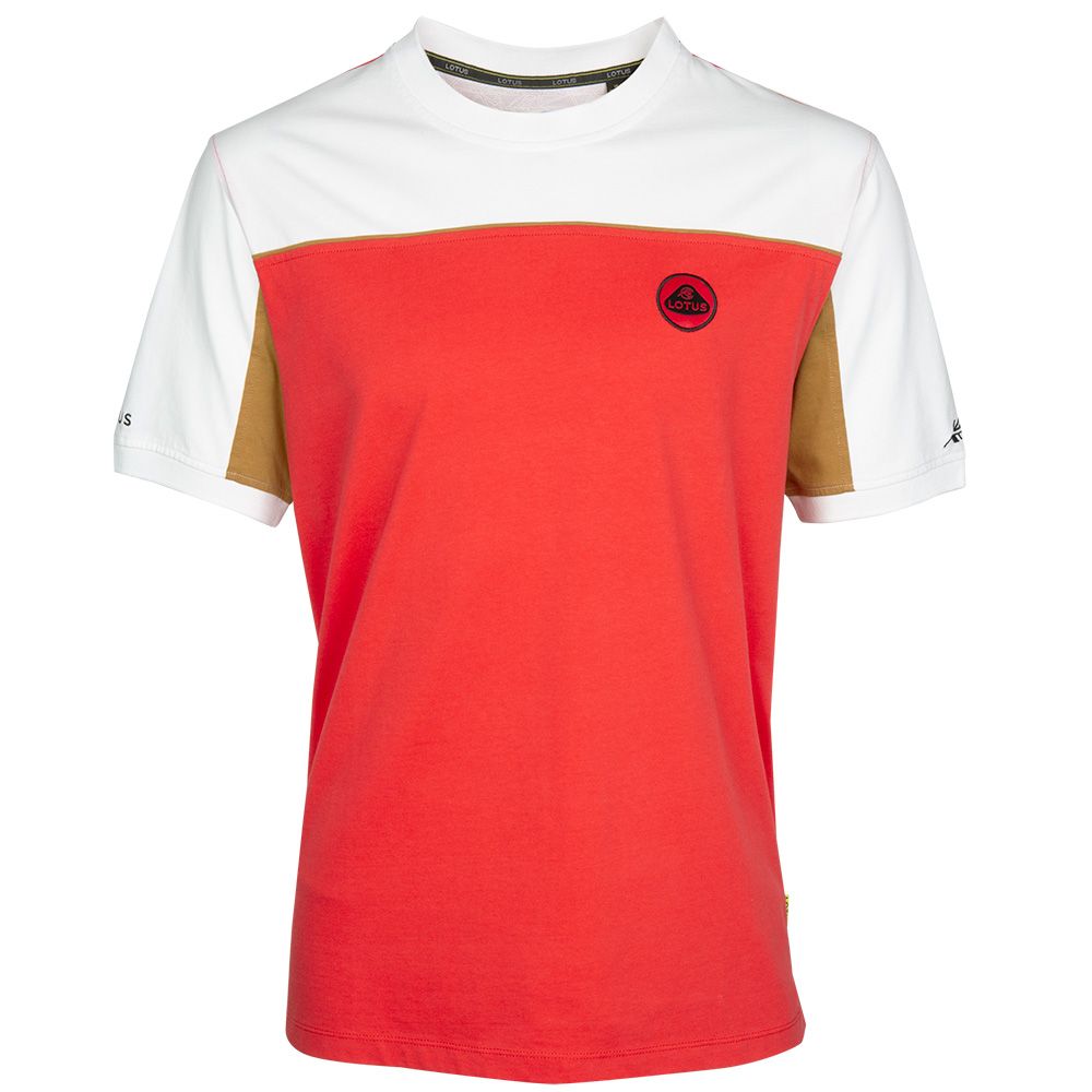 Lotus Speed Collection T-Shirt (Red, White & Gold)