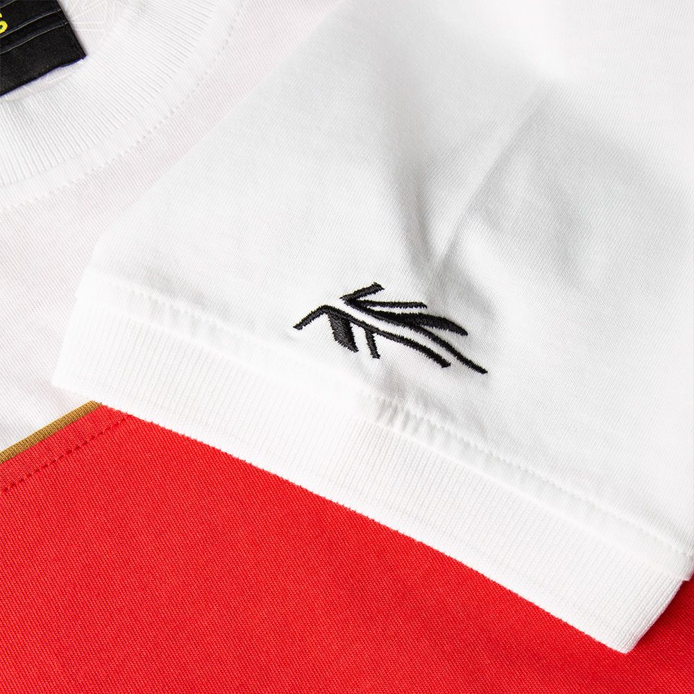 Lotus Speed Collection T-Shirt (Red, White & Gold)