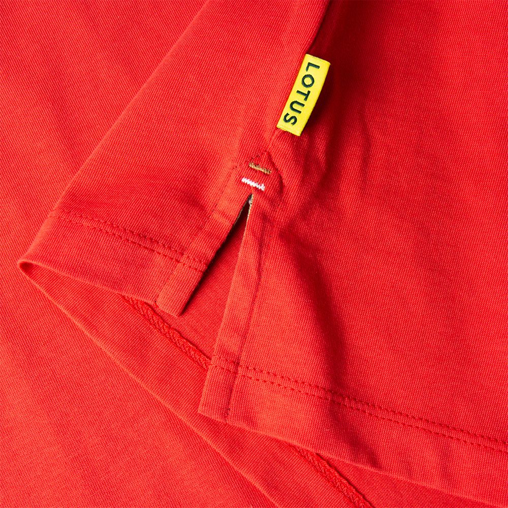 Lotus Speed Collection T-Shirt (Red, White & Gold)