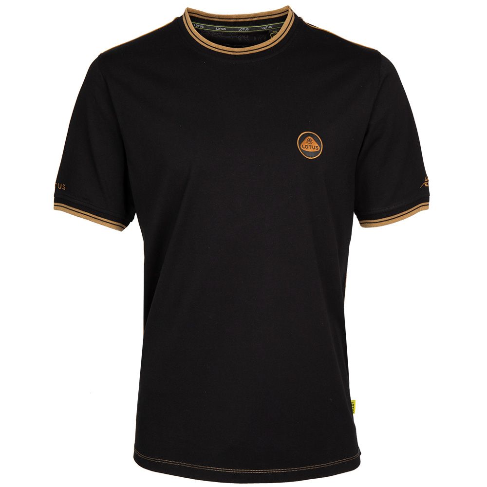 Lotus Speed Collection T-Shirt (Black & Gold)