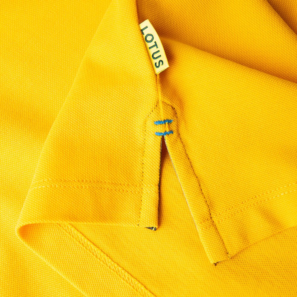 Lotus Speed Collection Polo Shirt (Yellow & Blue)