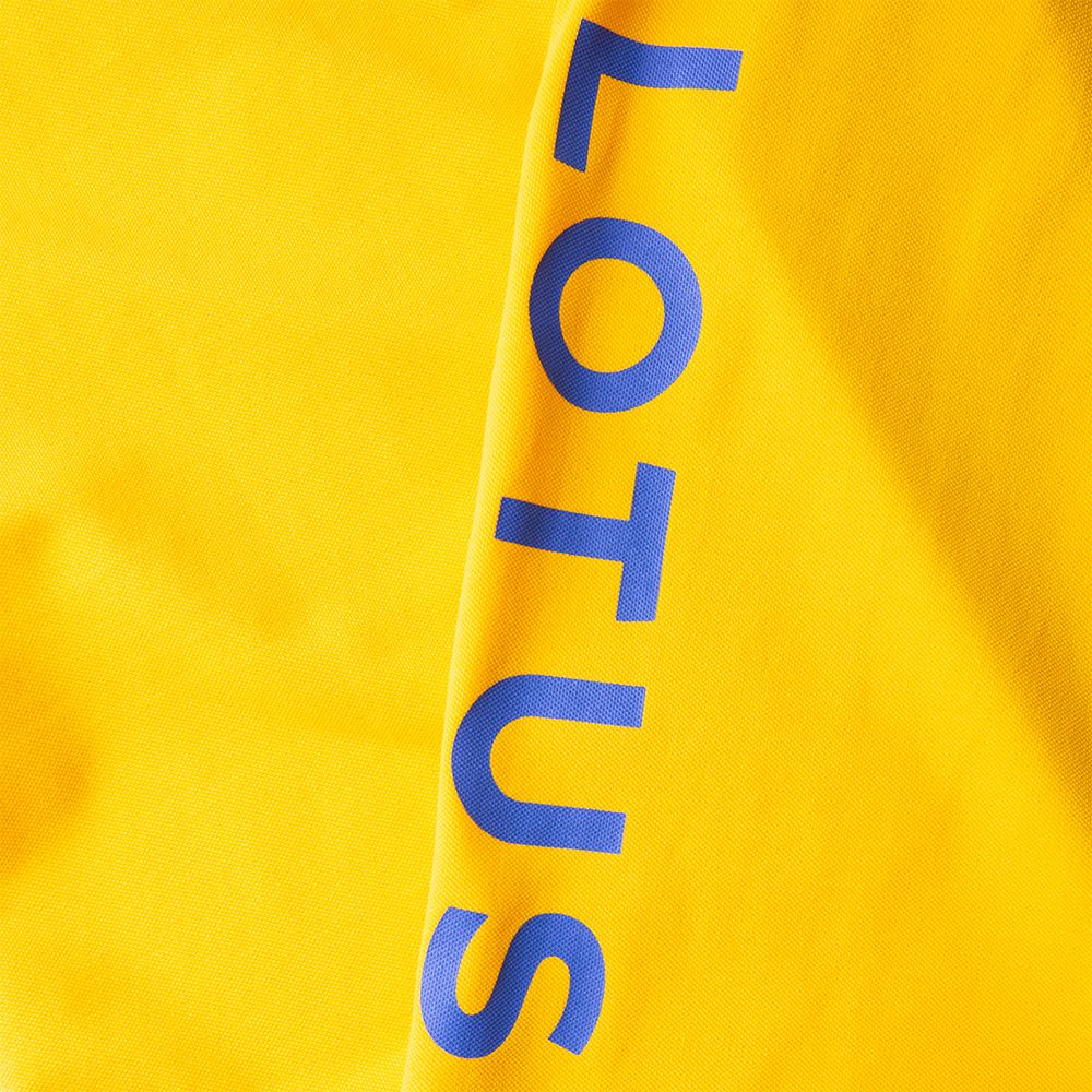 Lotus Speed Collection Polo Shirt (Yellow & Blue)