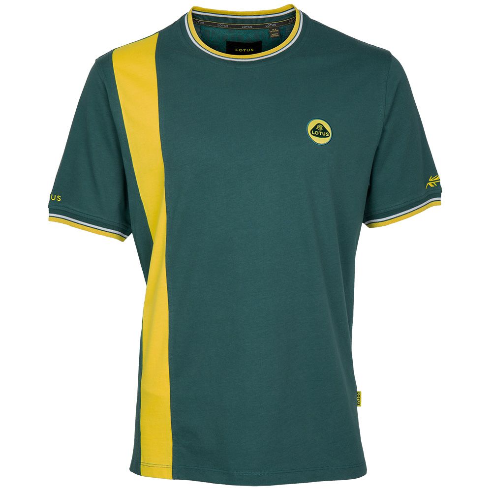 Lotus Speed Collection T-Shirt (Green & Yellow)