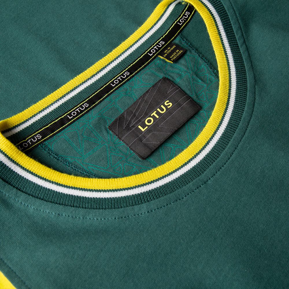 Lotus Speed Collection T-Shirt (Green & Yellow)