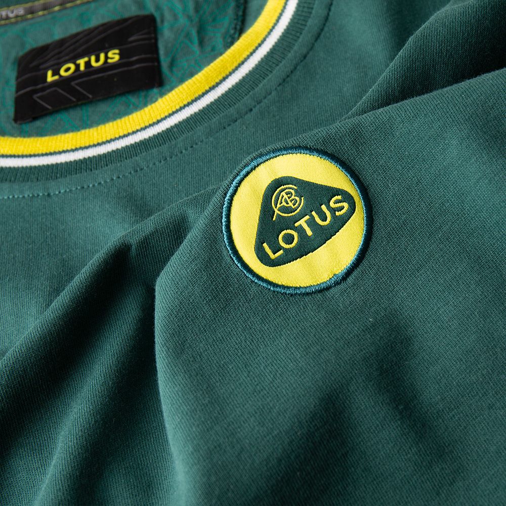 Lotus Speed Collection T-Shirt (Green & Yellow)