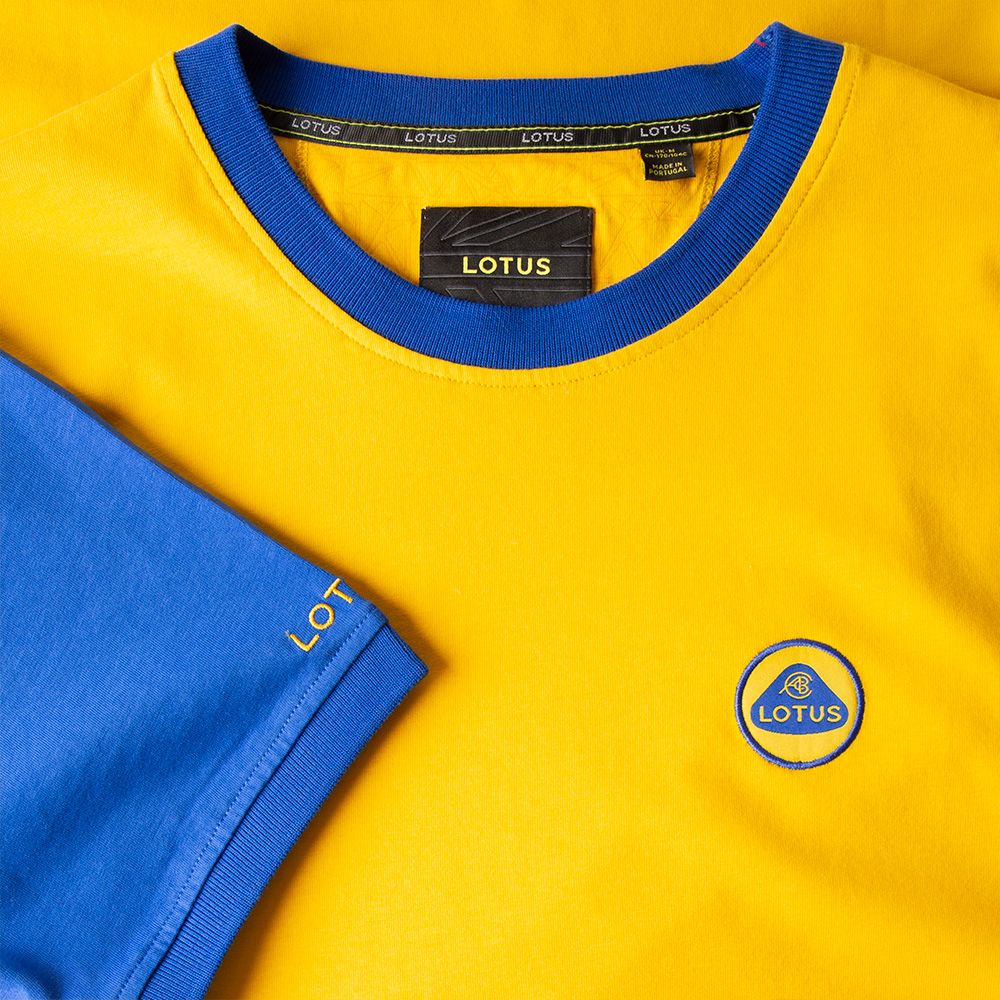 Lotus Speed Collection T-Shirt (Yellow & Blue)
