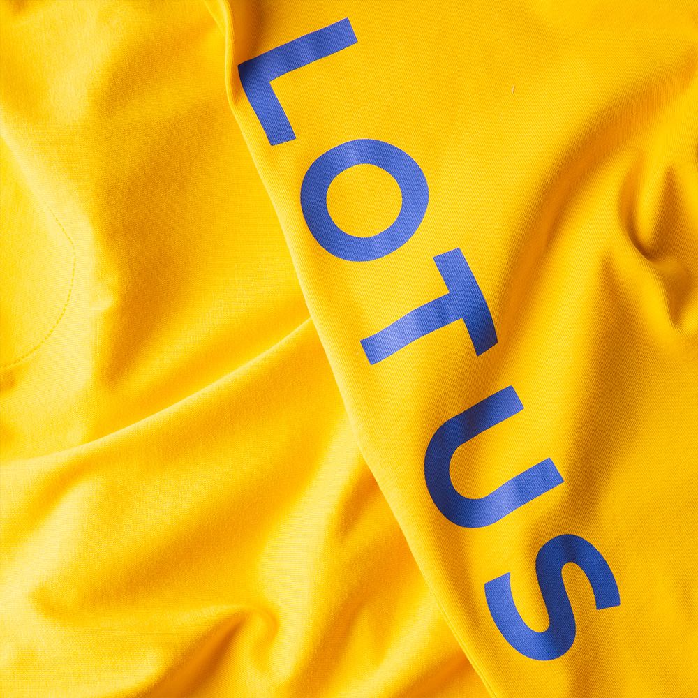 Lotus Speed Collection T-Shirt (Yellow & Blue)