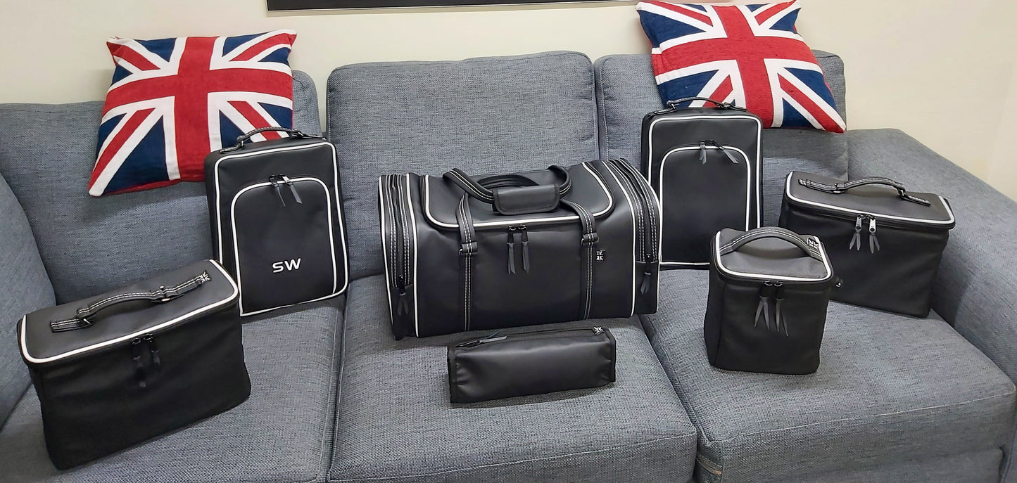 Lotus Bespoke Hand Made Leather Luggage Set (POA)