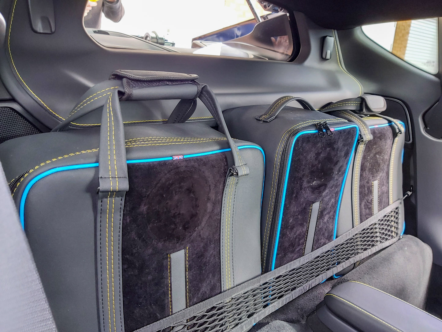 Lotus Emira Bespoke Hand Made Leather Luggage Set