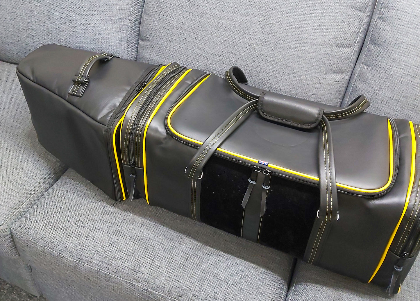 Lotus Emira Bespoke Hand Made Leather Luggage Set