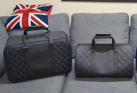 Lotus Emeya Bespoke Hand Made Leather Luggage Set