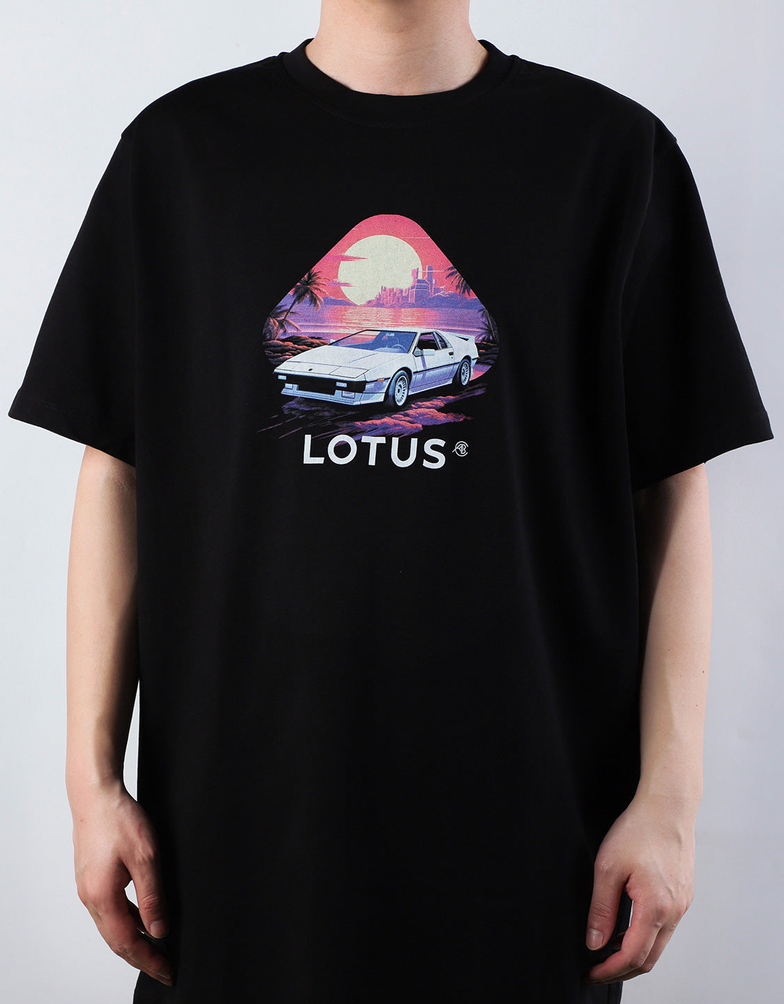 Lotus Retro T-Shirt - Sunset Esprit