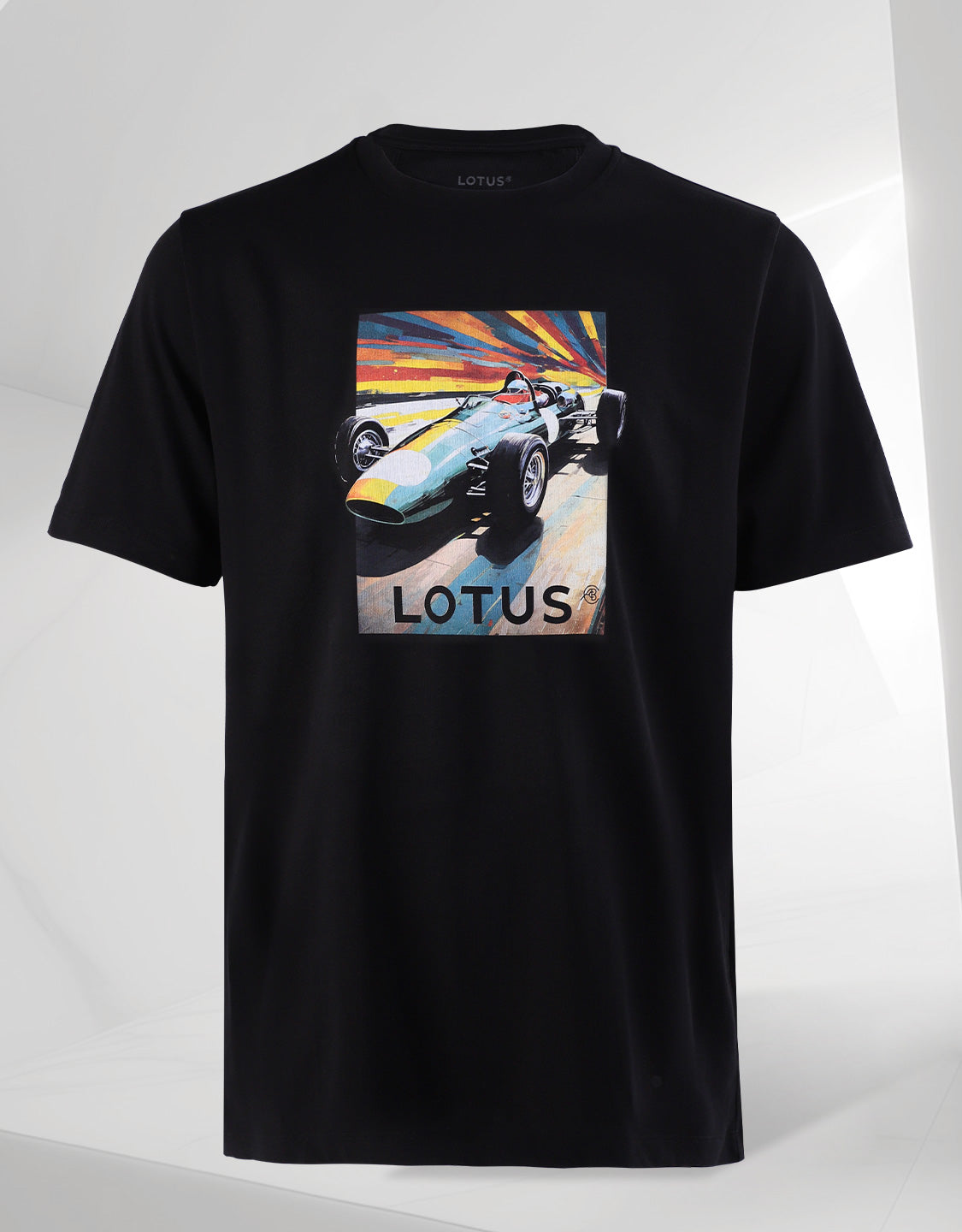 Lotus Retro T-Shirt - Race Track