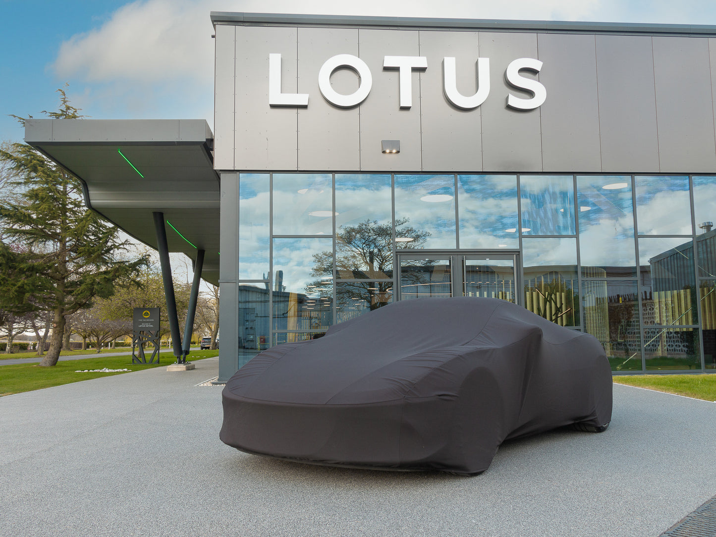 Lotus Evora autohoes voor buiten
