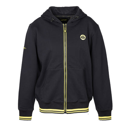 Sweat à capuche gris femme Lotus Spirit, M, fermeture éclair Sweat à capuche gris femme Lotus Spirit, M, fermeture éclair