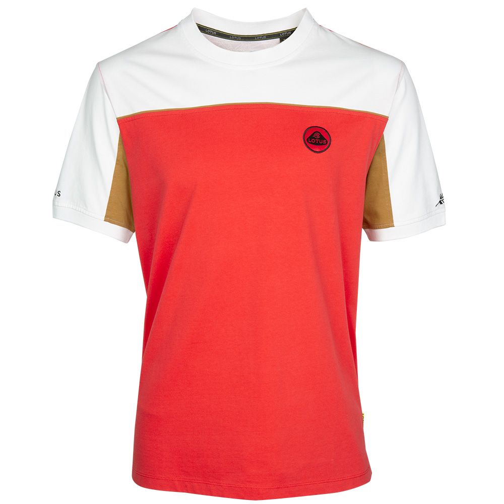 T-shirt Lotus Speed ​​Collection (rouge, blanc et or)