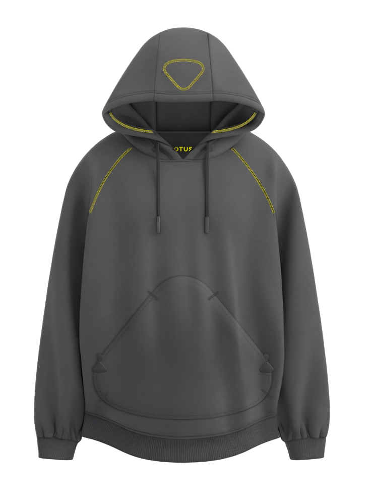 Lotus Urban Tech Wear Zip Hoody (Black or Grey)