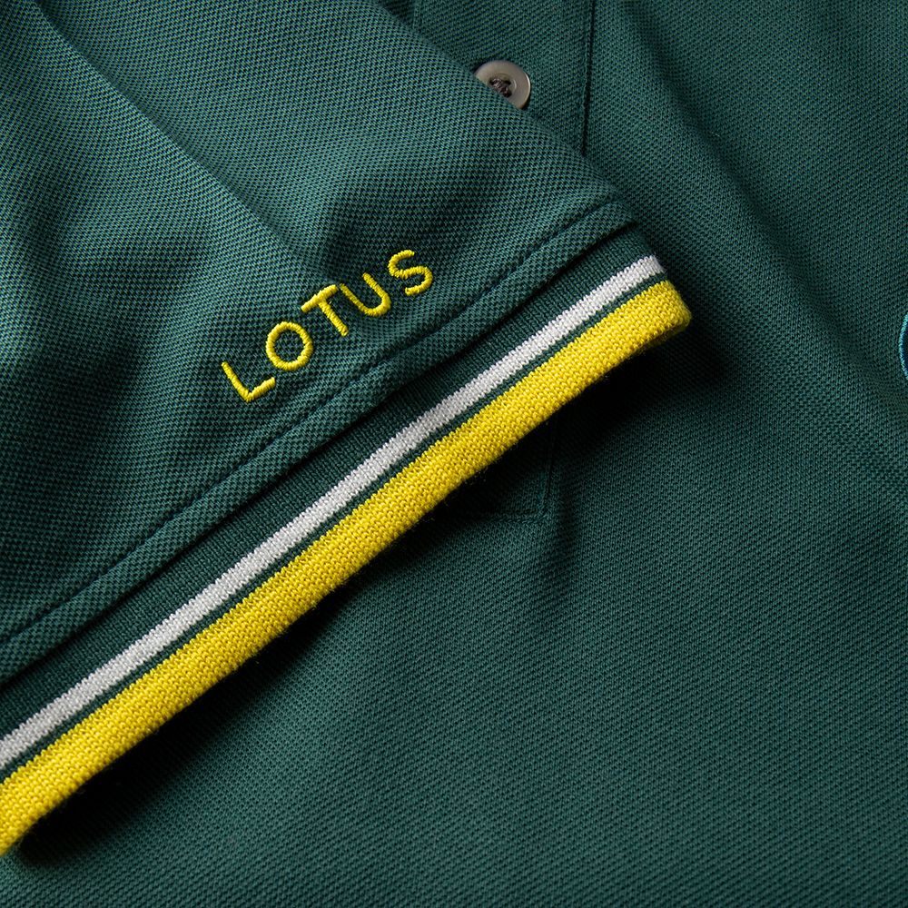 Polo Lotus Speed ​​Collection (vert et jaune)