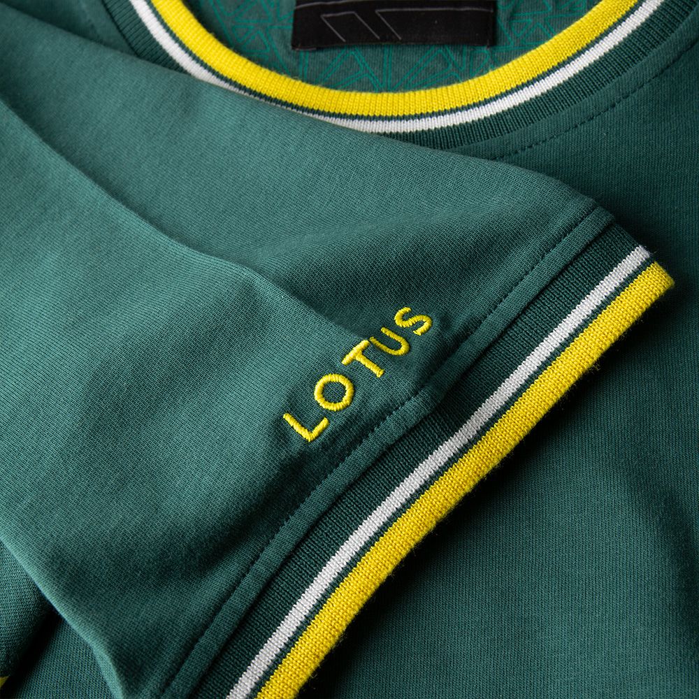 Lotus Speed Collection T-Shirt (Green & Yellow)