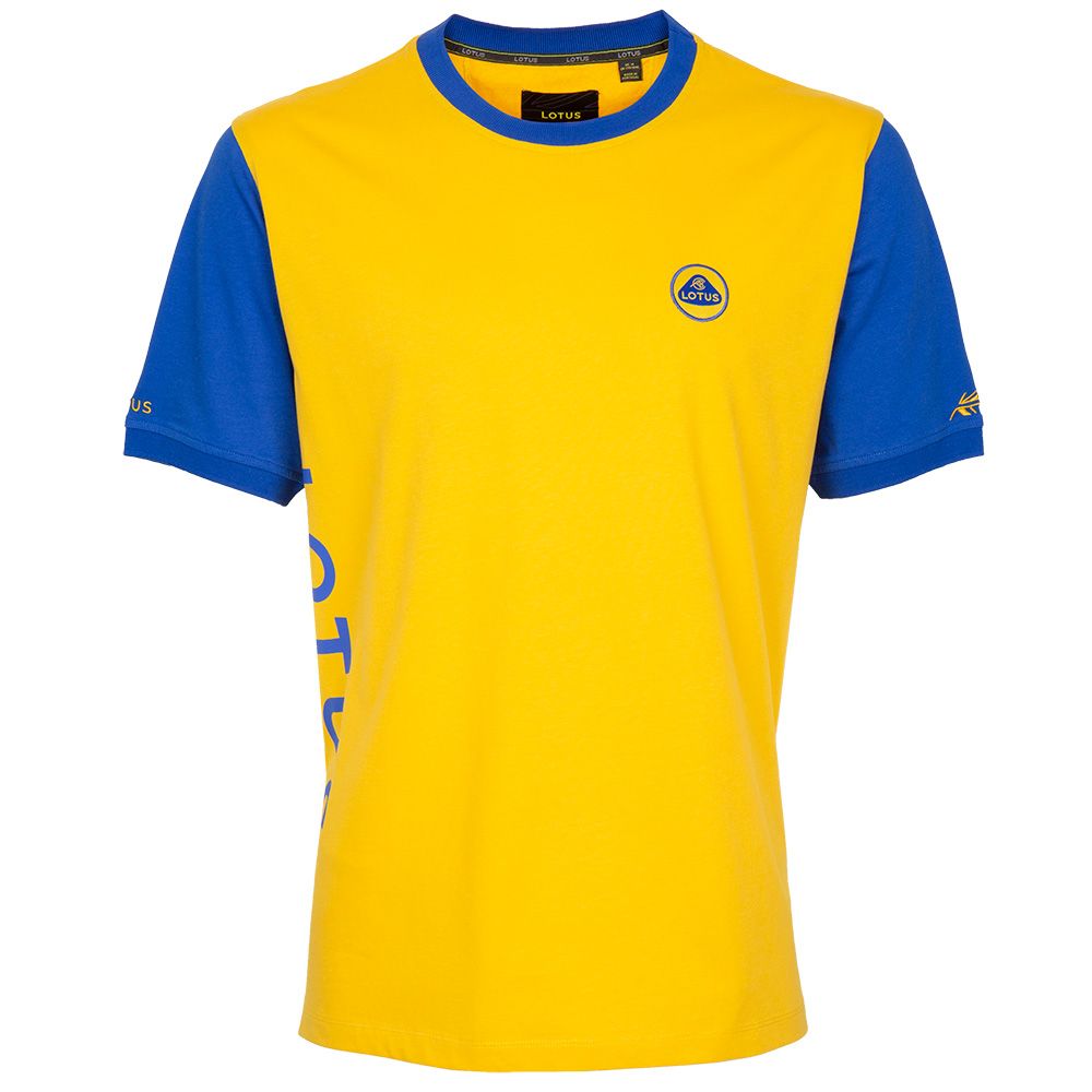 Lotus Speed Collection T-Shirt (Yellow & Blue)
