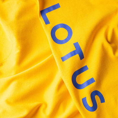 Lotus Speed ​​Collection T-shirt (geel en blauw)
