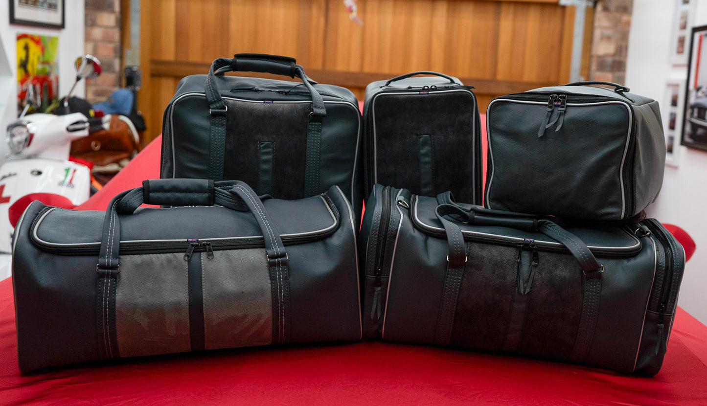 Lotus Emira Bespoke Hand Made Leather Luggage Set