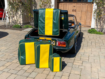Lotus Bespoke Hand Made Leather Luggage Set (POA)