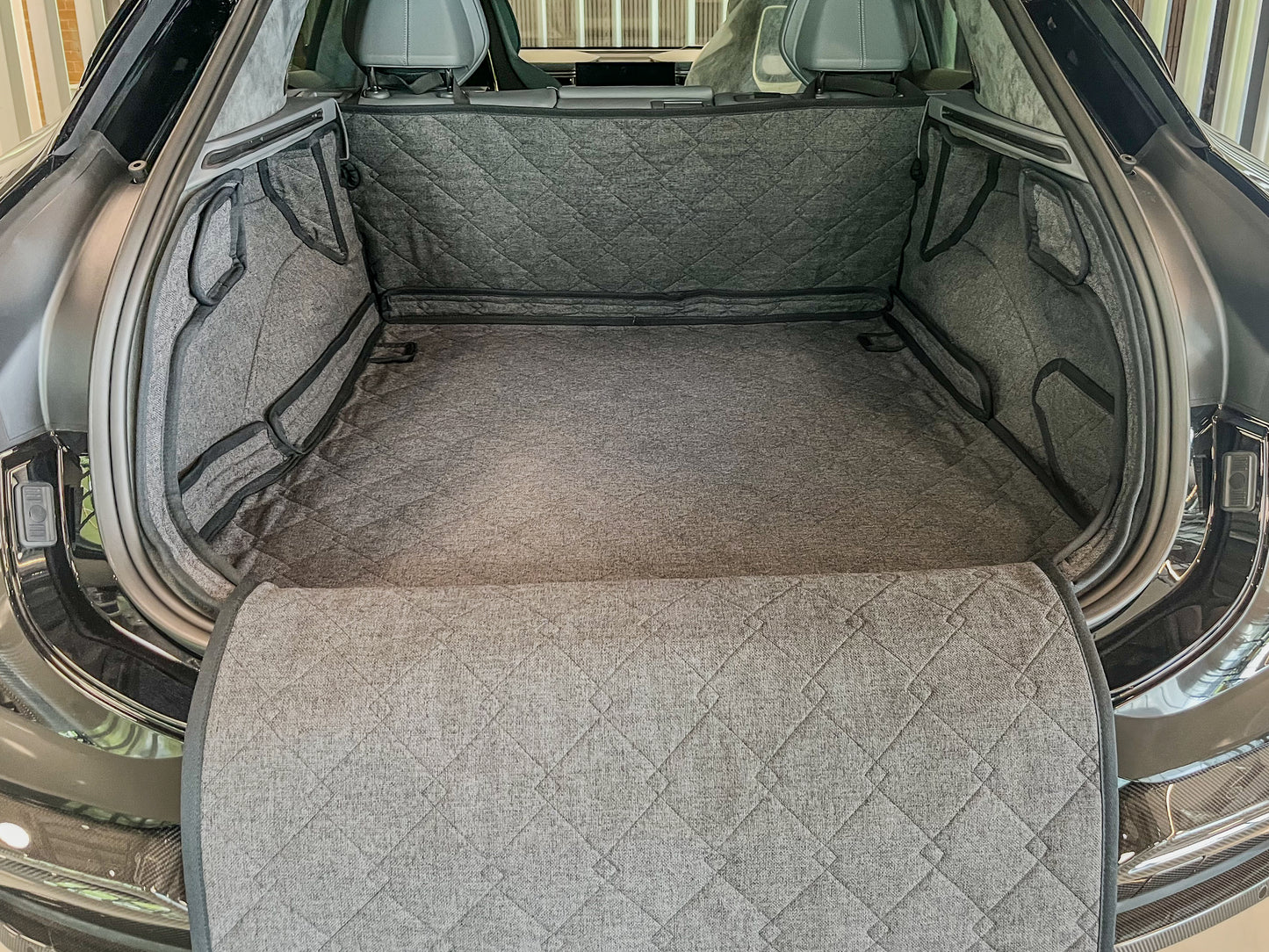 Lotus Eletre Bespoke Quilted Load Space Liner & Bumper Protector