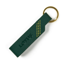 Load image into Gallery viewer, Lotus Drivers Collection Leather Keyring
