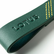 Load image into Gallery viewer, Lotus Drivers Collection Leather Keyring
