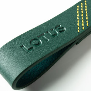 Lotus Drivers Collection Leather Keyring