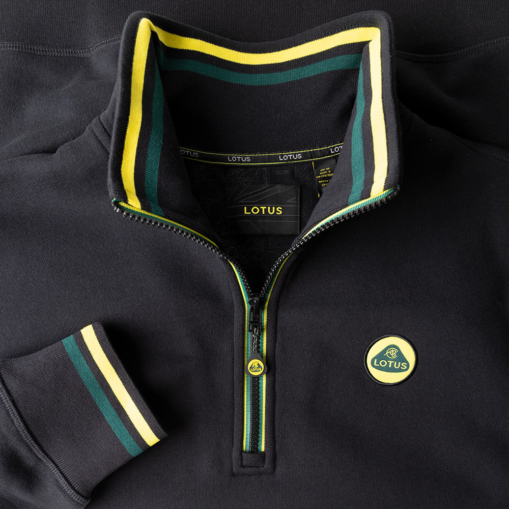 Lotus Drivers Collection herensweater met rits