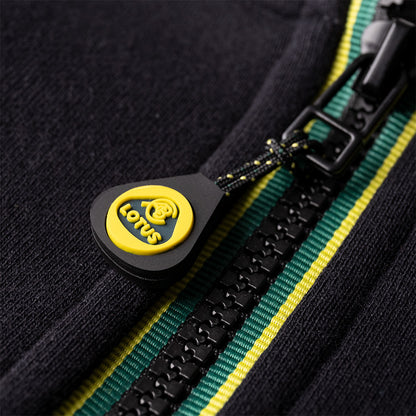 Lotus Drivers Collection herensweater met rits