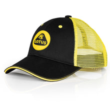 Load image into Gallery viewer, Lotus Drivers Collection Truckers Cap (White, Yellow or Black)
