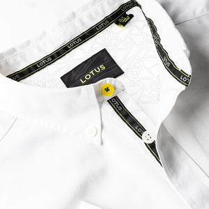 Lotus Drivers Collection Mens White Shirt